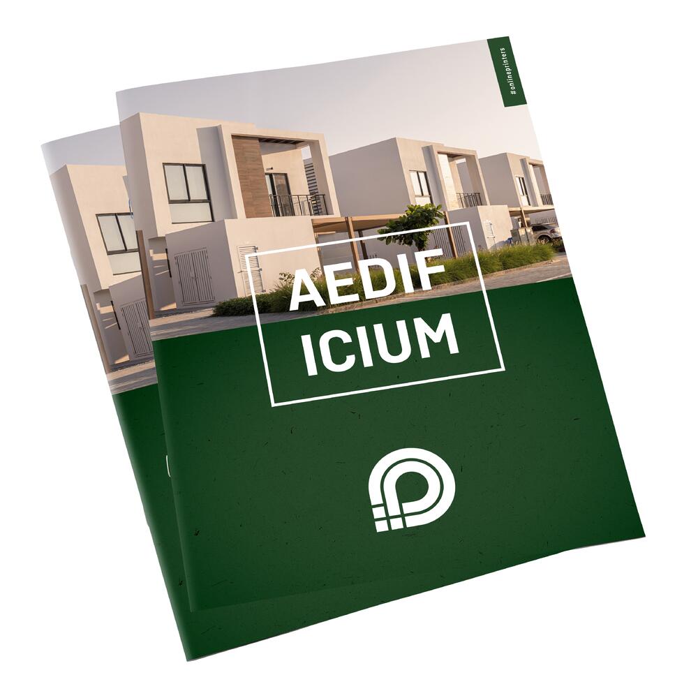 500 Broschüren A5 drucken | 8-seitig | 130 g/m² Bilderdruckpapier