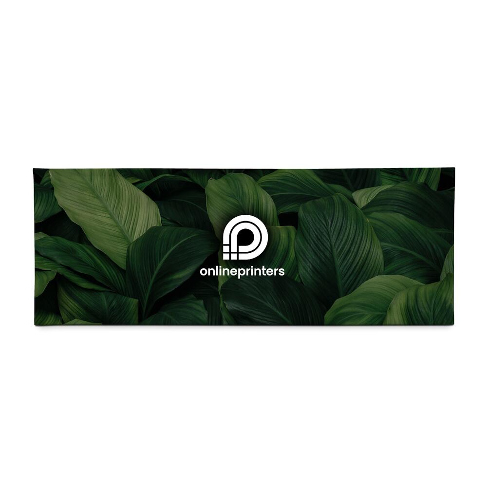 Banner für Absperrgitter drucken | 215x73cm | 500 g/m² PVC matt