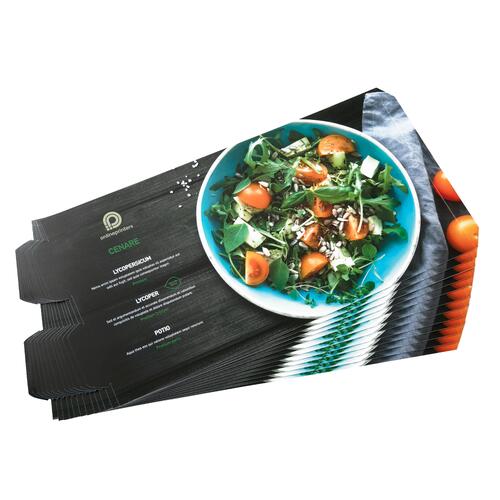 Zylindrischer Aufsteller.