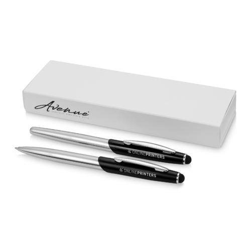 Kugelschreiber- und Tintenrollerset Geneva Stylus 1