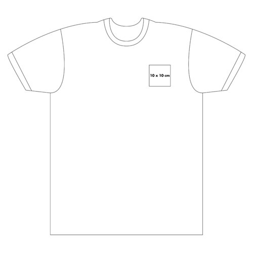 Weiches Baumwoll-T-Shirt mit kurzen rmeln und Rundhalsausschnitt.