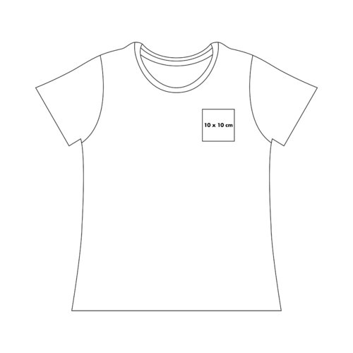 Unisex T-Shirt aus schwerem Baumwollstoff mit kurzen rmeln.