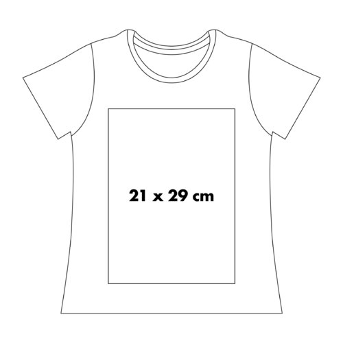 Baumwoll-T-Shirt mit kurzen rmeln, Unisex-Schnitt.