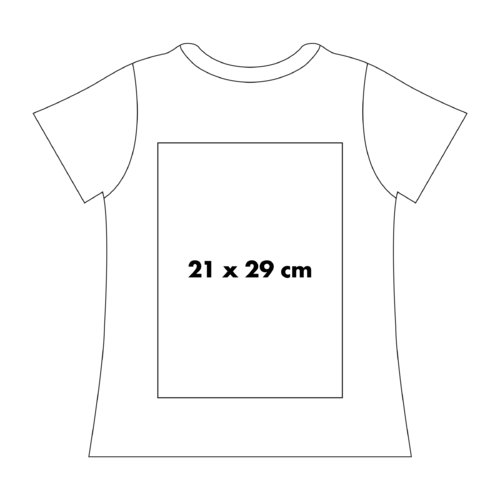 Baumwoll-T-Shirt, Unisex, mit kurzen rmeln.