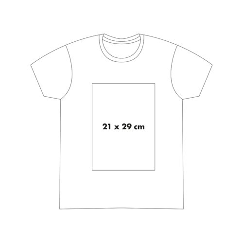 Baumwoll-T-Shirt mit kurzen rmeln und Rundhalsausschnitt.