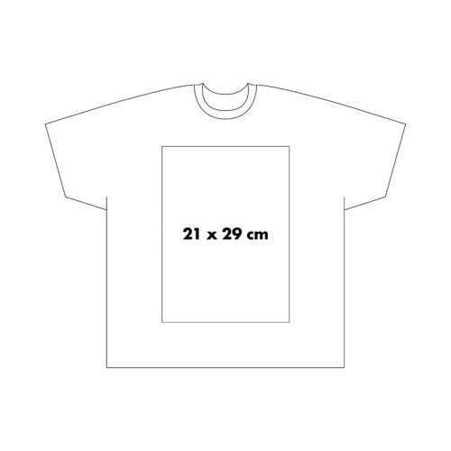 Baumwoll-T-Shirt mit kurzen rmeln und Rundhalsausschnitt.