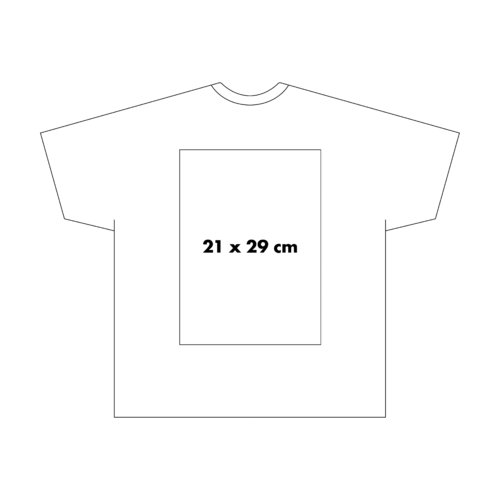 Baumwoll-T-Shirts mit kurzen rmeln und Rundhalsausschnitt.
