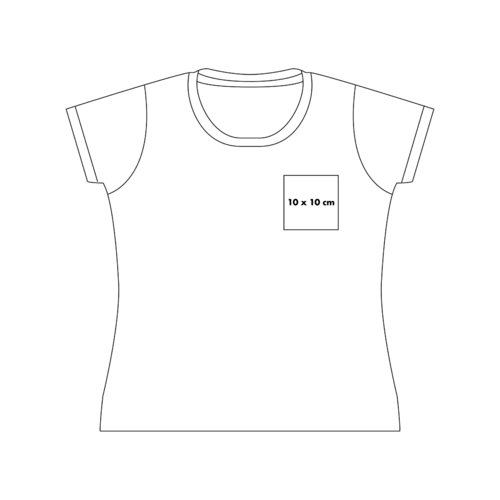 Baumwoll-T-Shirt mit Rundhalsausschnitt und kurzen rmeln.