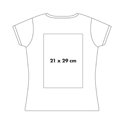 Baumwoll-T-Shirt mit kurzen rmeln.