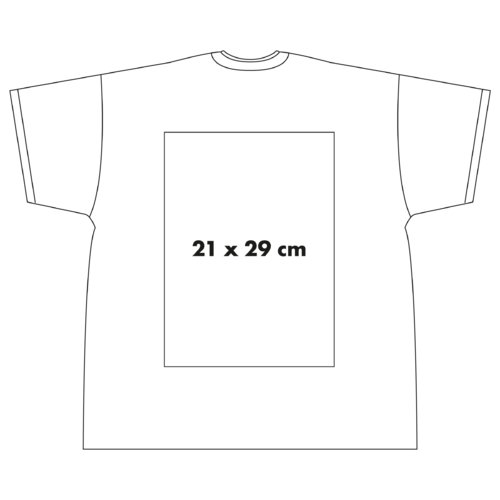Weies Baumwoll-T-Shirt mit kurzen rmeln und Rundhalsausschnitt.