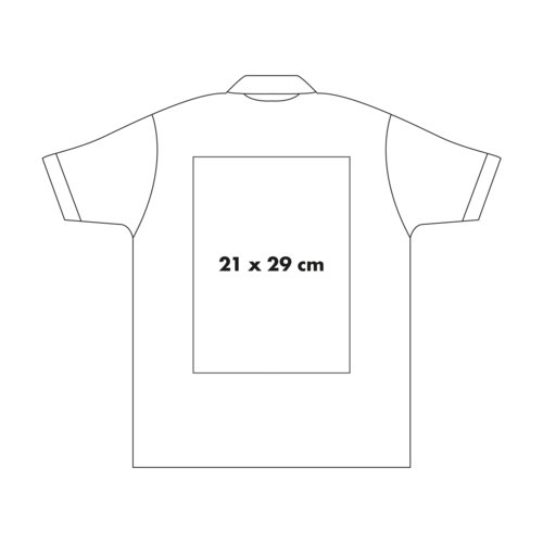 Piqu Poloshirt mit Knopfleiste und kurzem Arm.