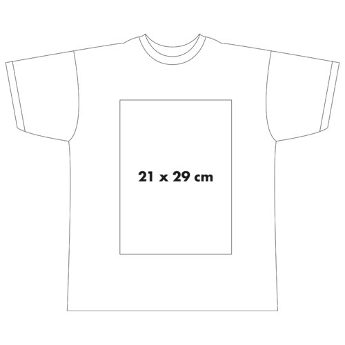 Baumwoll-T-Shirt mit Rundhalsausschnitt und kurzen rmeln.
