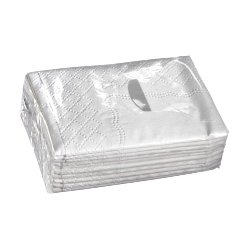 Weisse, dreilagige Papiertaschentcher im 10er-Pack.