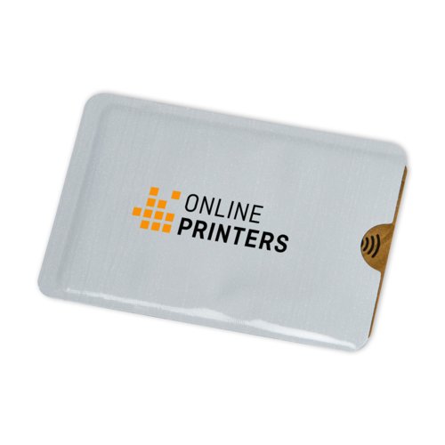 Helles Kartenetui mit RFID-Schutz.