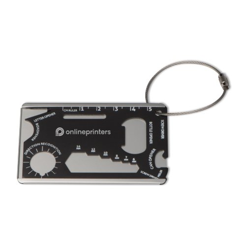 Aluminium-Kofferanhnger mit Drahtseil.