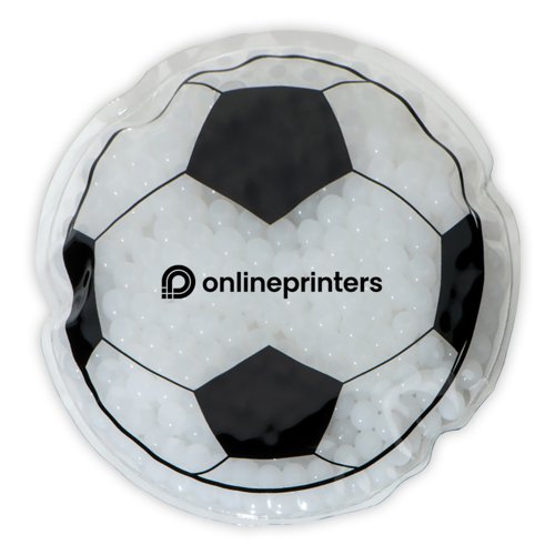 Transparentes Khl-/Wrme-Pad mit Gelperlenfllung.