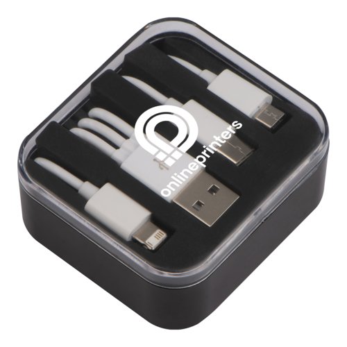 3in1 USB-Ladekabel Parma (Muster) 2