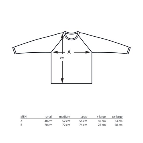 Langrmliges Polo-Shirt aus Stoff mit Knopfleiste.