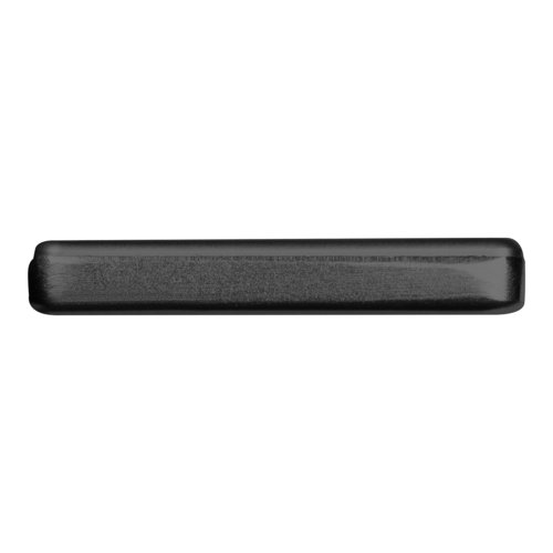 Schwarze Powerbank mit 5.000 mAh Ladekapazit�t.