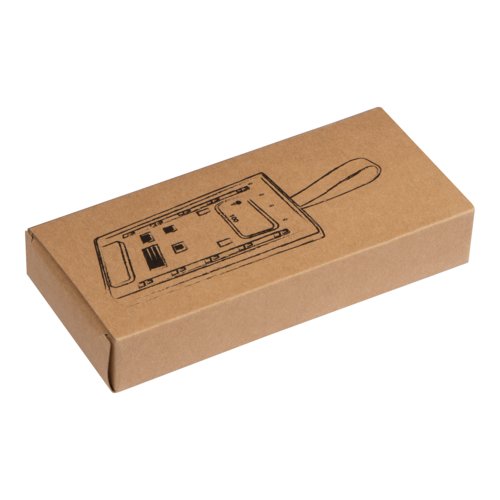 Transparente Powerbank mit 10.000 mAh Kapazit�t.