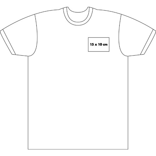 T-Shirt aus Baumwolle mit kurzen rmeln fr Herren.