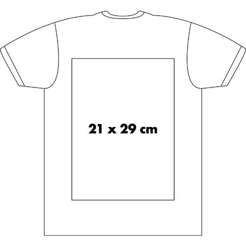Baumwoll-T-Shirt fr Herren mit kurzen rmeln und Rundhalsausschnitt.