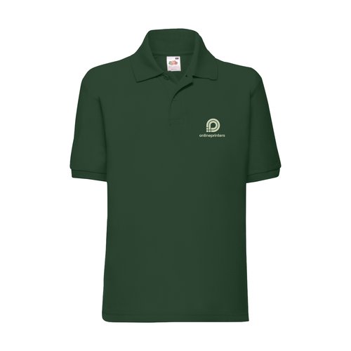 Piqu Poloshirt mit Knopfleiste und kurzem Arm.