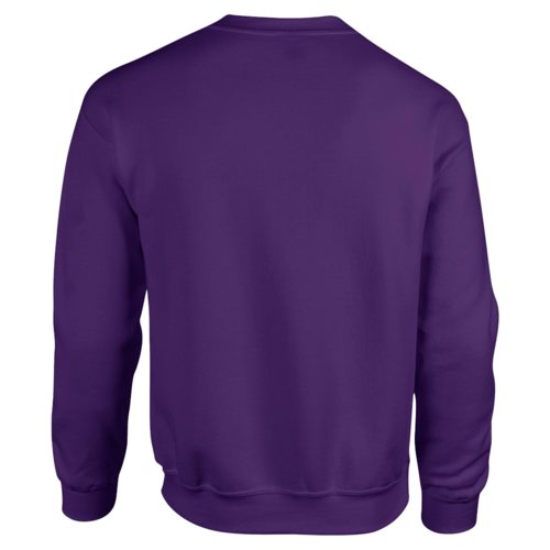Violettes Sweatshirt aus Baumwollmischgewebe fr Herren.