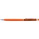 Oranger Kugelschreiber mit Touch-Pen und Clip.