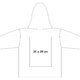 Baumwoll-Hoodie mit Kapuze und Kngurutasche.