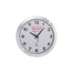 Metall Wanduhr mit Funkuhrwerk.