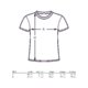 Weiches Baumwoll-T-Shirt mit Rundhalsausschnitt und kurzen rmeln.