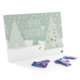 Tisch-Adventskalender aus Karton mit nummerierten T�rchen.