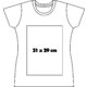 Baumwoll-T-Shirt fr Damen mit kurzem Arm und Rundhalsausschnitt.