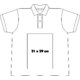 Polo-Shirt aus schwerem Stoff fr Herren mit kurzem Arm.