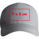 Reflektierende Baseballcap aus Stoff mit verstellbarem Riemen.