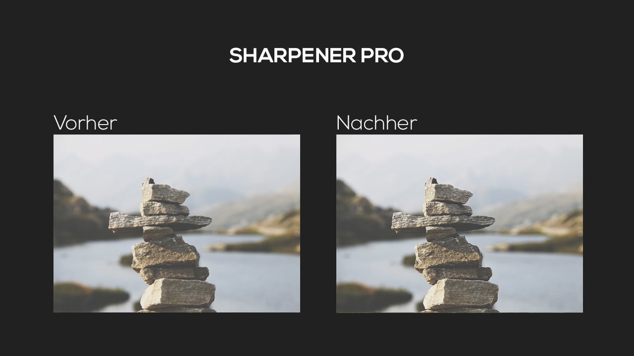 Photoshop-Tutorial: Google Nik Collection - Sharpener Pro
