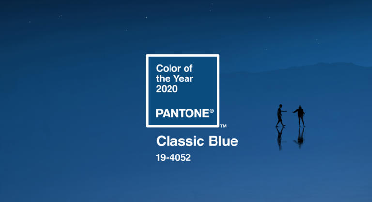 Die Pantone Farbe des Jahres 2020: Classic Blue