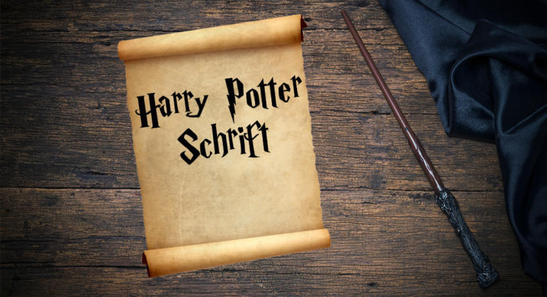 Harry-Potter-Schrift: magische Fonts zum Download