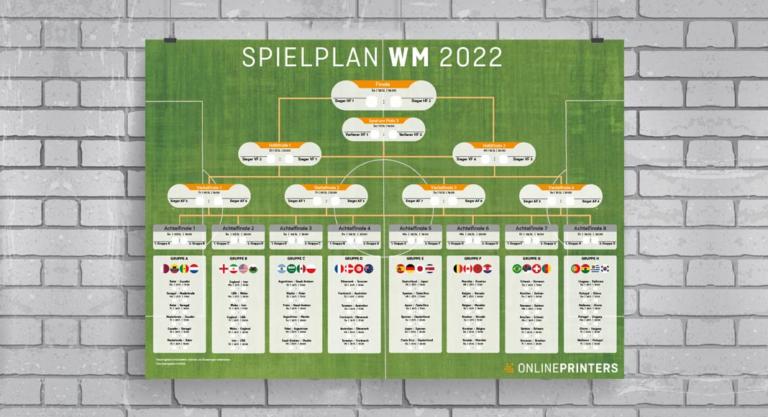 WM 2022: Spielplan-Vorlagen für Ihr Marketing