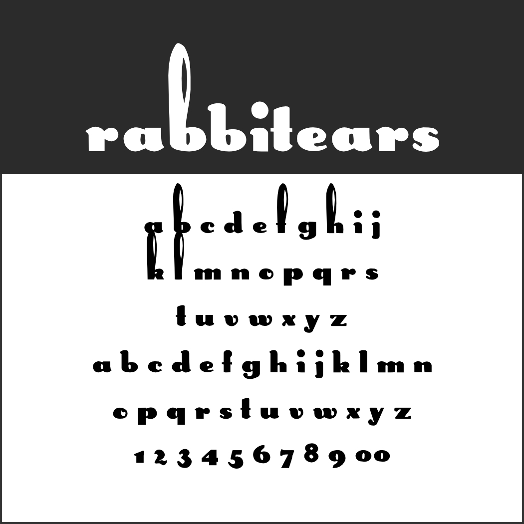 Ostern-Schrift: RabbitEars